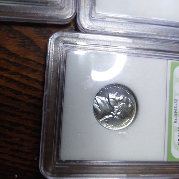 5 gem proof uncirculated nickel coin slab set of  proof nickels. - Picture 12 of 16